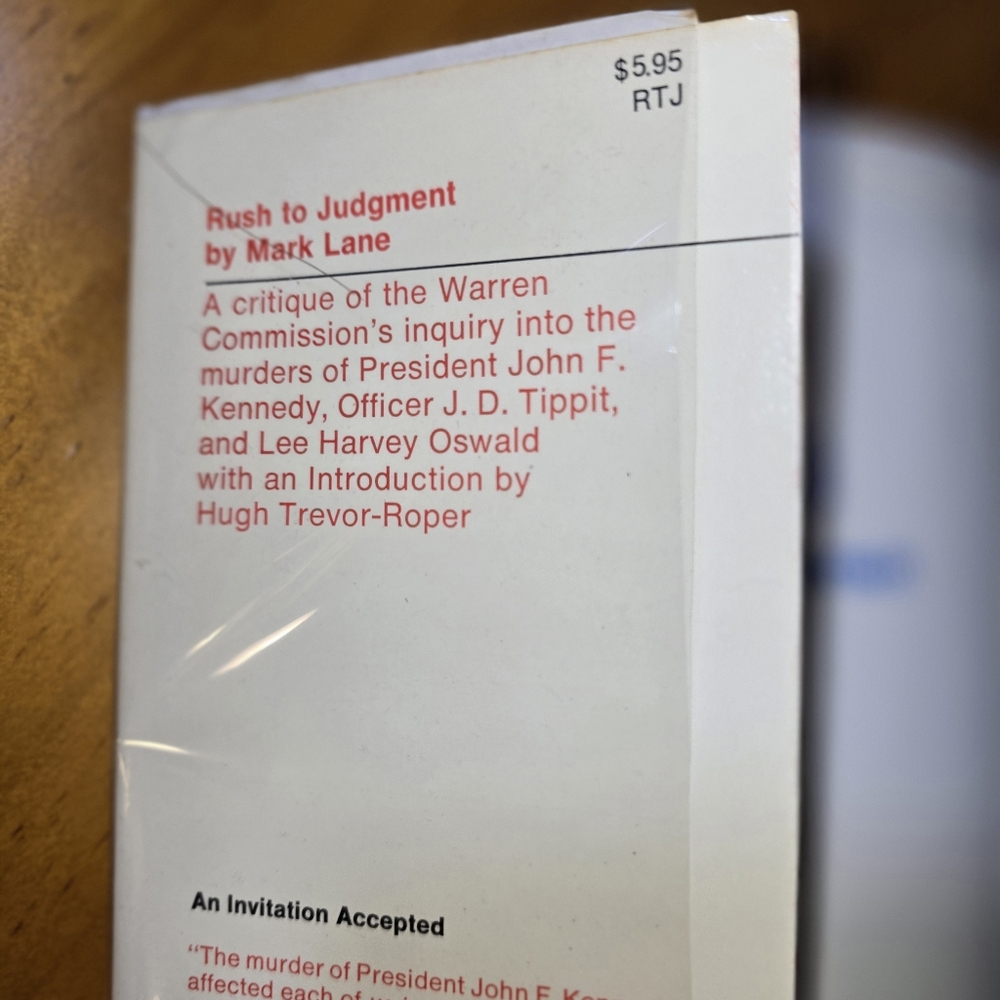 Rush to Judgment. First Edition - Picture 6 of 10